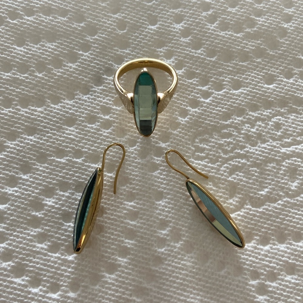 Calvin Klein Ring and Earrings Set